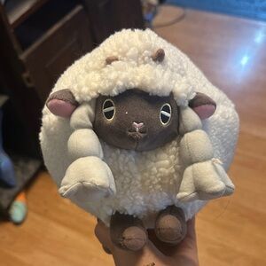 Pokemon Wooloo Plush - White and Brown